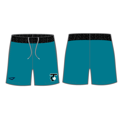 Tide Mens Baseball Elite Short - T Logo - Teal