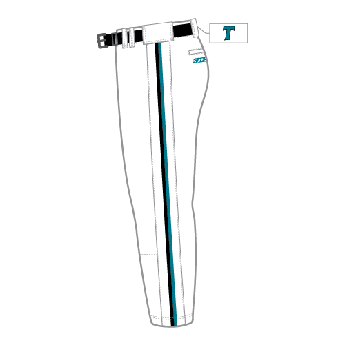 Tide Sublimated Uniform Pant - White