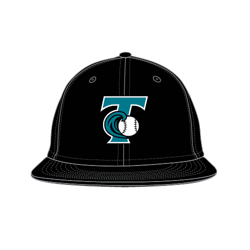 Tide Game Hat - T Logo - Black